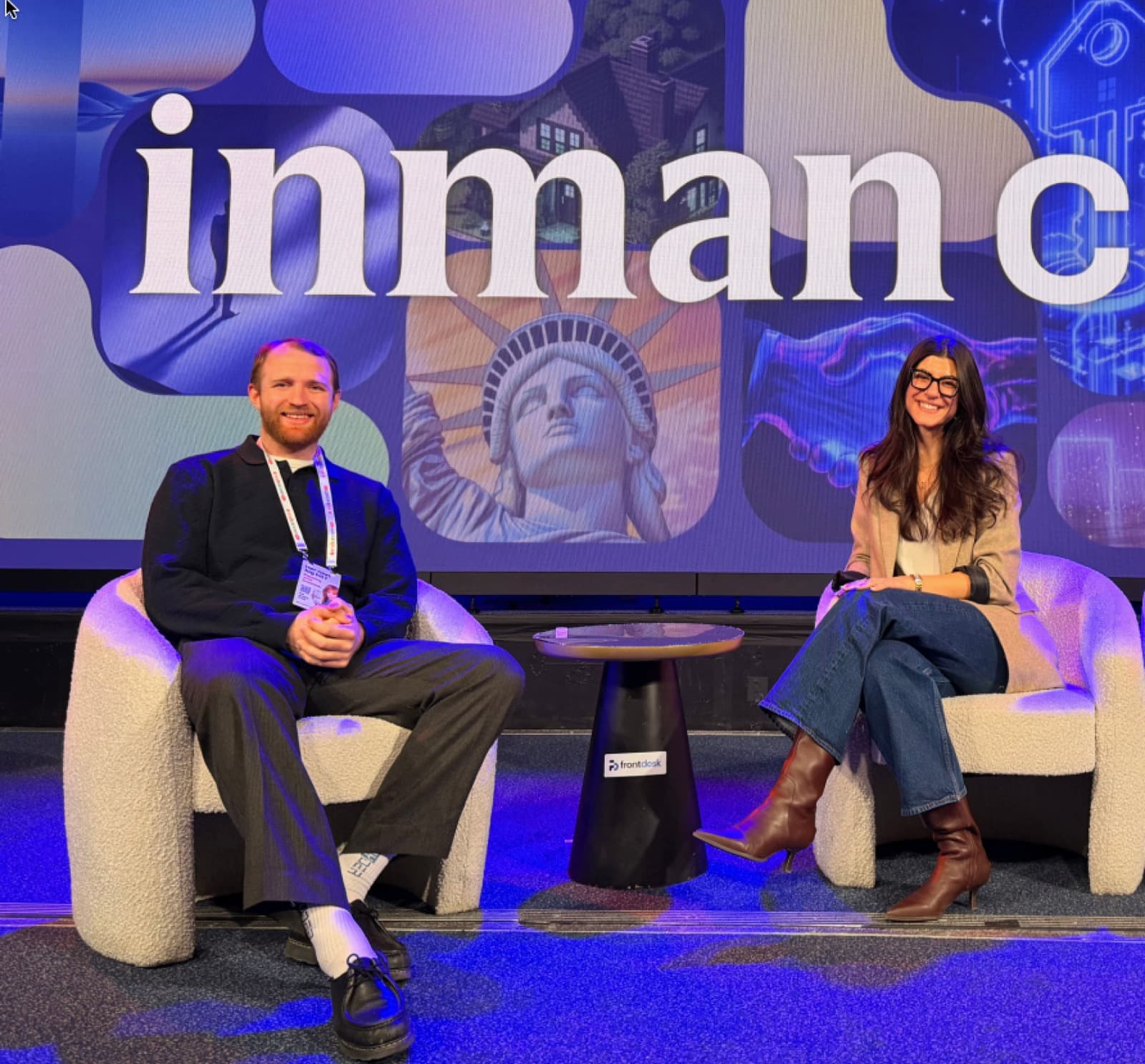 Bevado on stage at Inman Connect